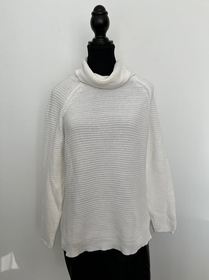 Pull blanc (P)