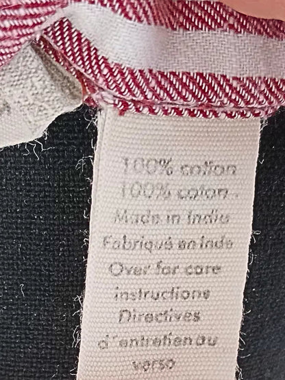 Robe tunique rayée en coton (S)