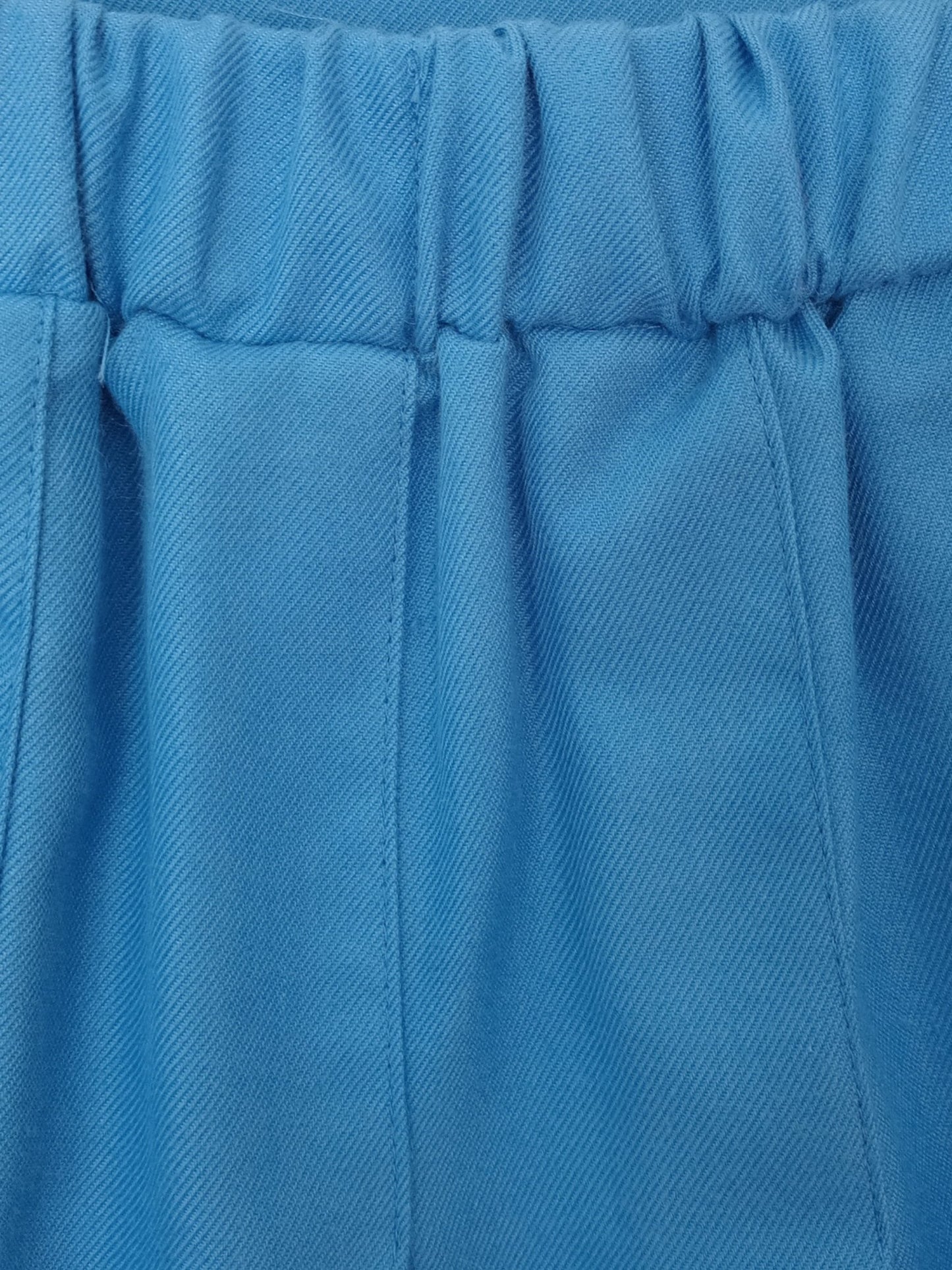Jupe plissée bleu pastel (S)