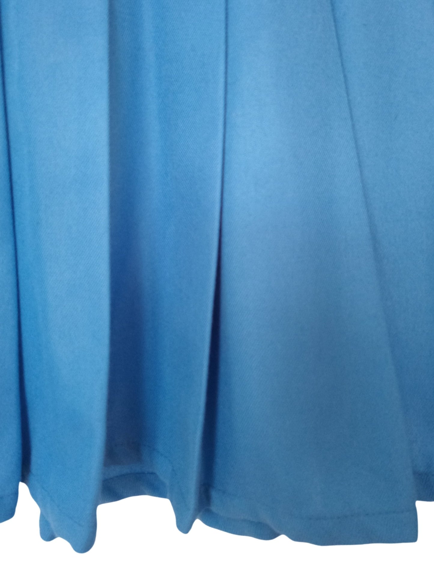 Jupe plissée bleu pastel (S)