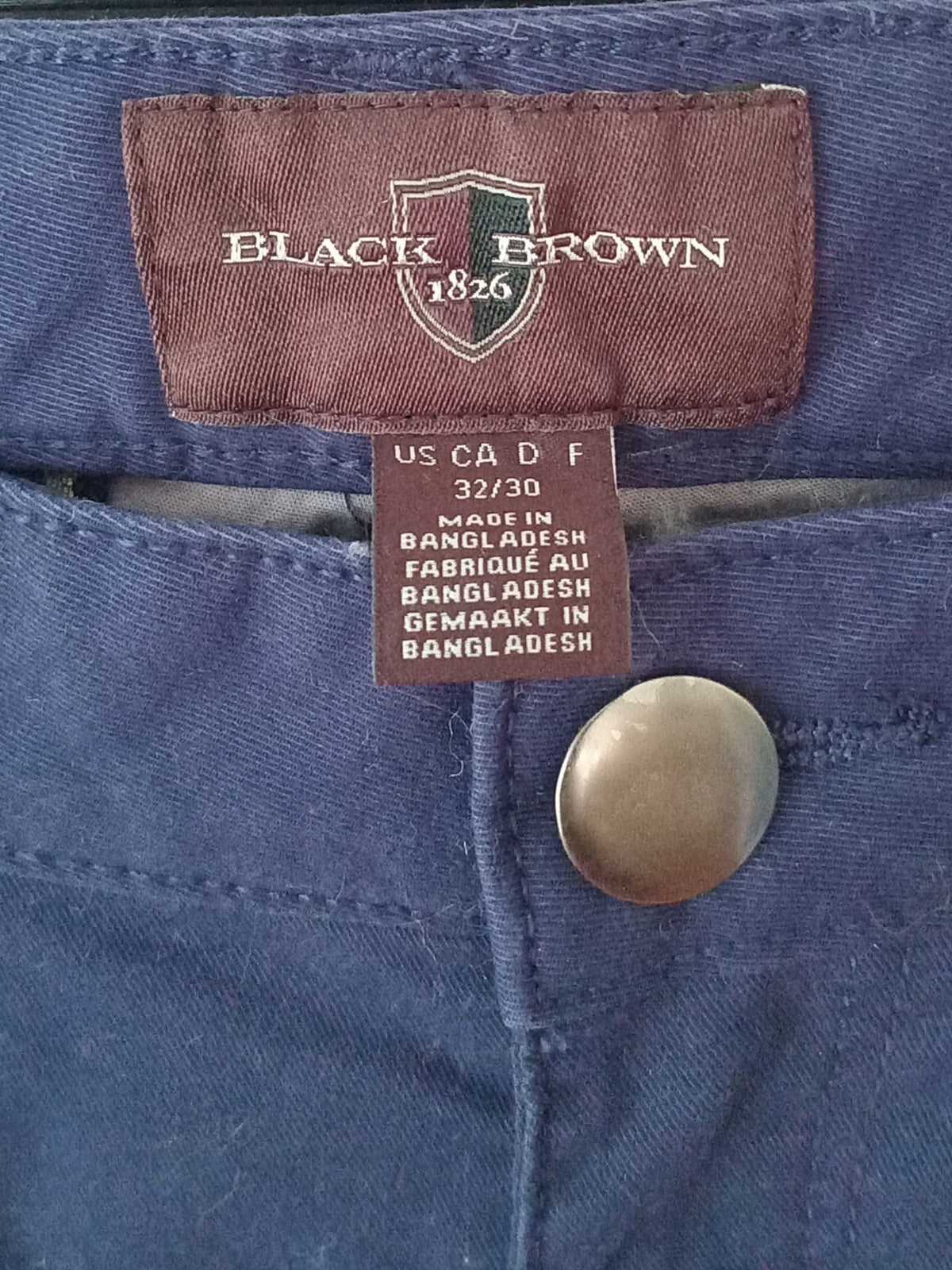 Pantalon bleu marine pour homme (32 x 30)