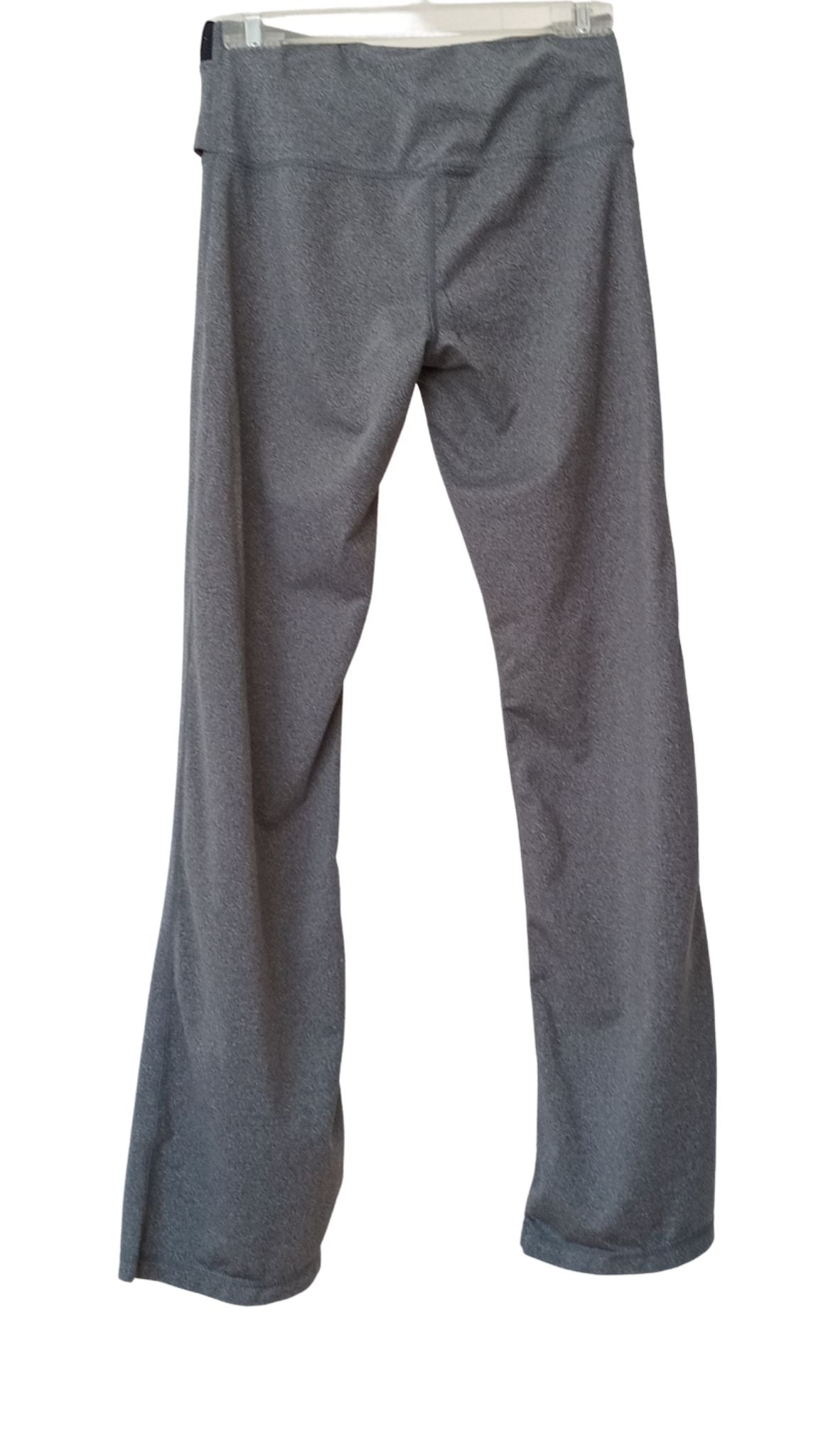 Pantalon yoga coupe droite gris chiné (S)