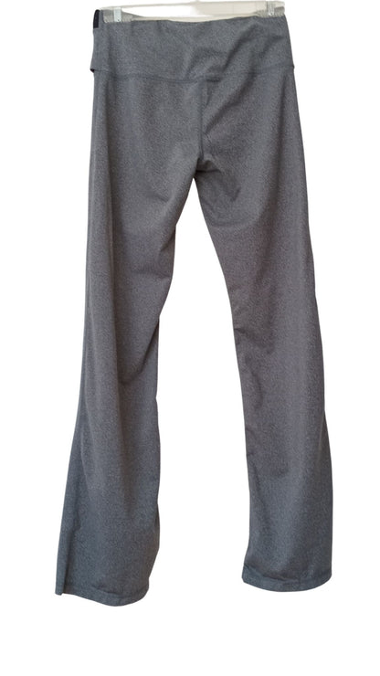 Pantalon yoga coupe droite gris chiné (S)