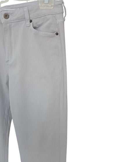 Pantalon gris pâle coupe droite (10)