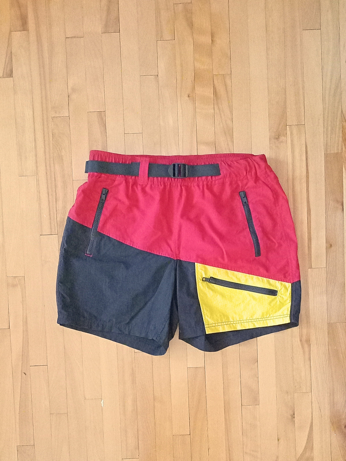 Maillot sport color block rétro