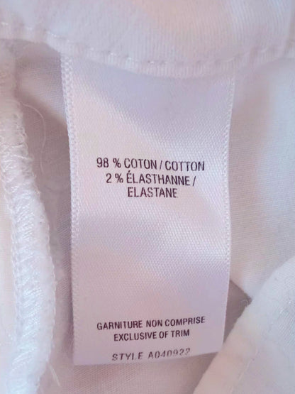 Pantalon blanc coupe droite (8)