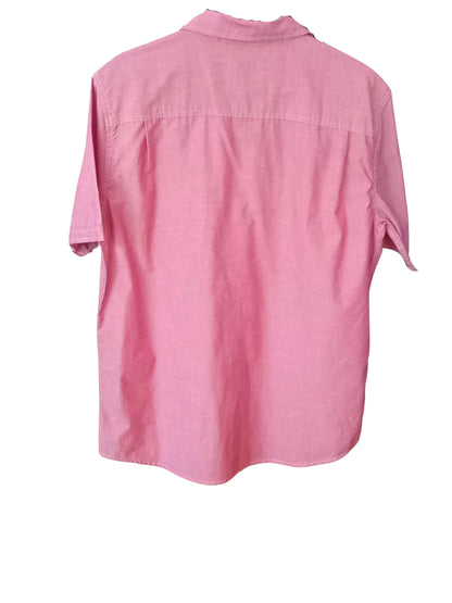 Chemise de travail rose poudré (G)