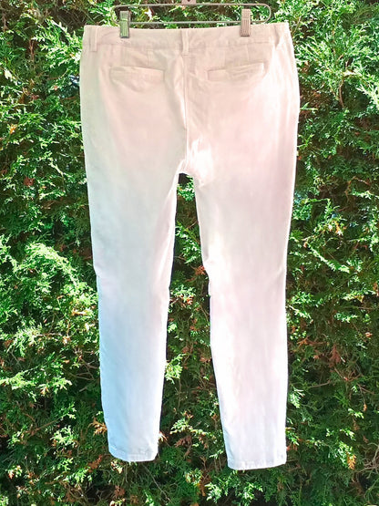 Pantalon blanc coupe droite (8)