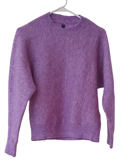 Chandail chaud couleur lilas