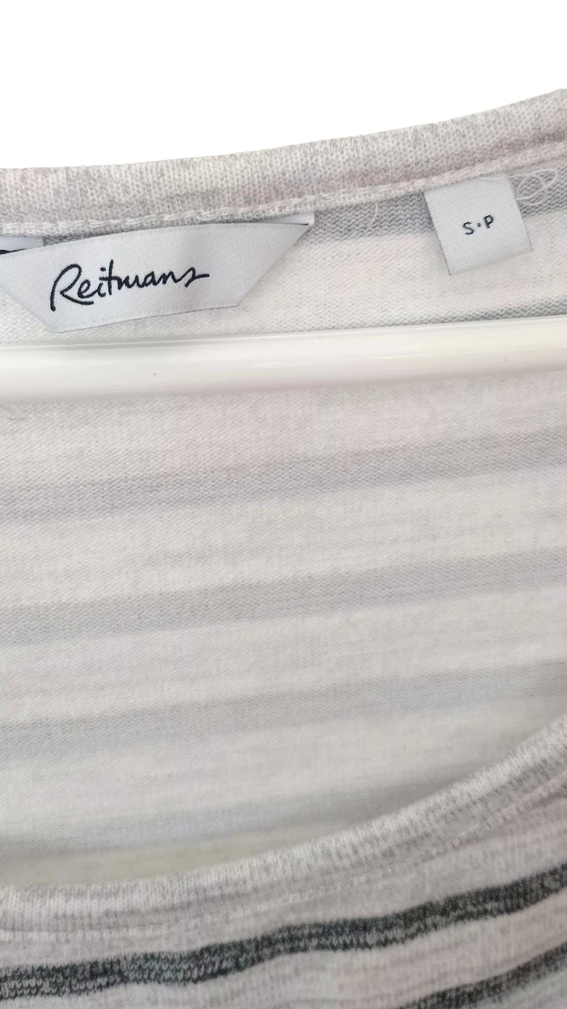 T-shirt rayé avec manches ouvertes (P)