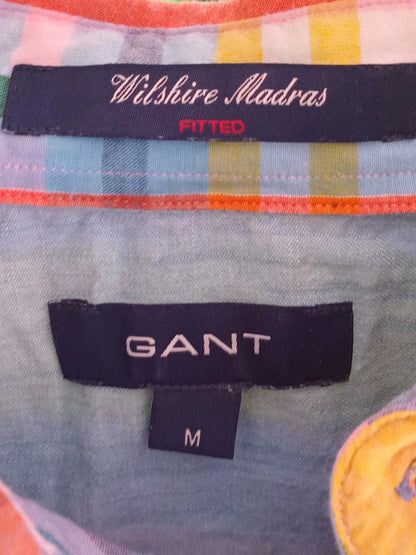 Chemise Madras à carreaux multicolores (M)