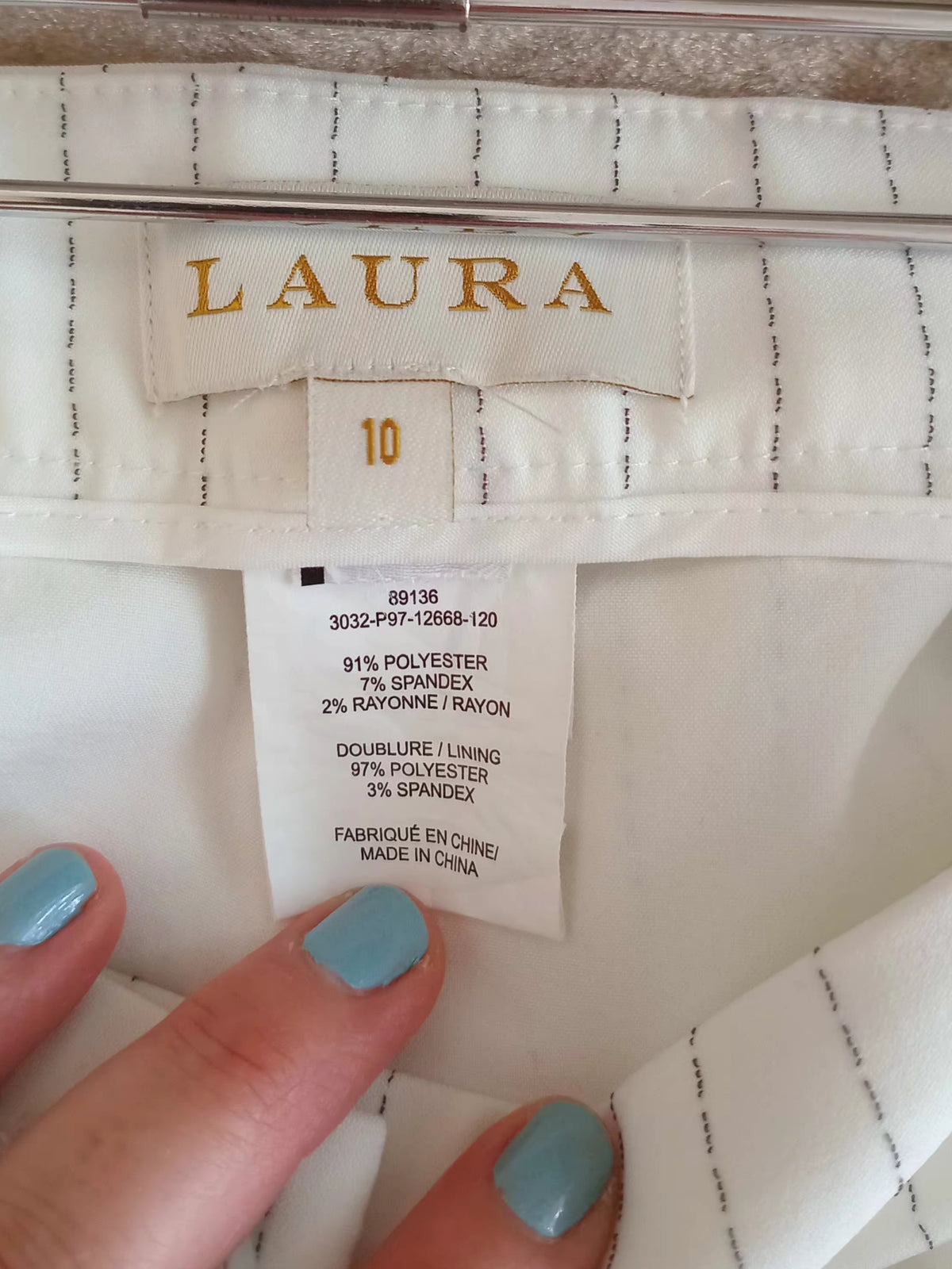 Pantalon fluide à rayures tennis (10)