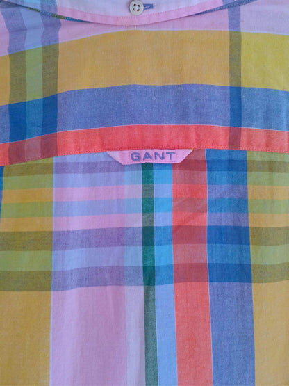 Chemise Madras à carreaux multicolores (M)
