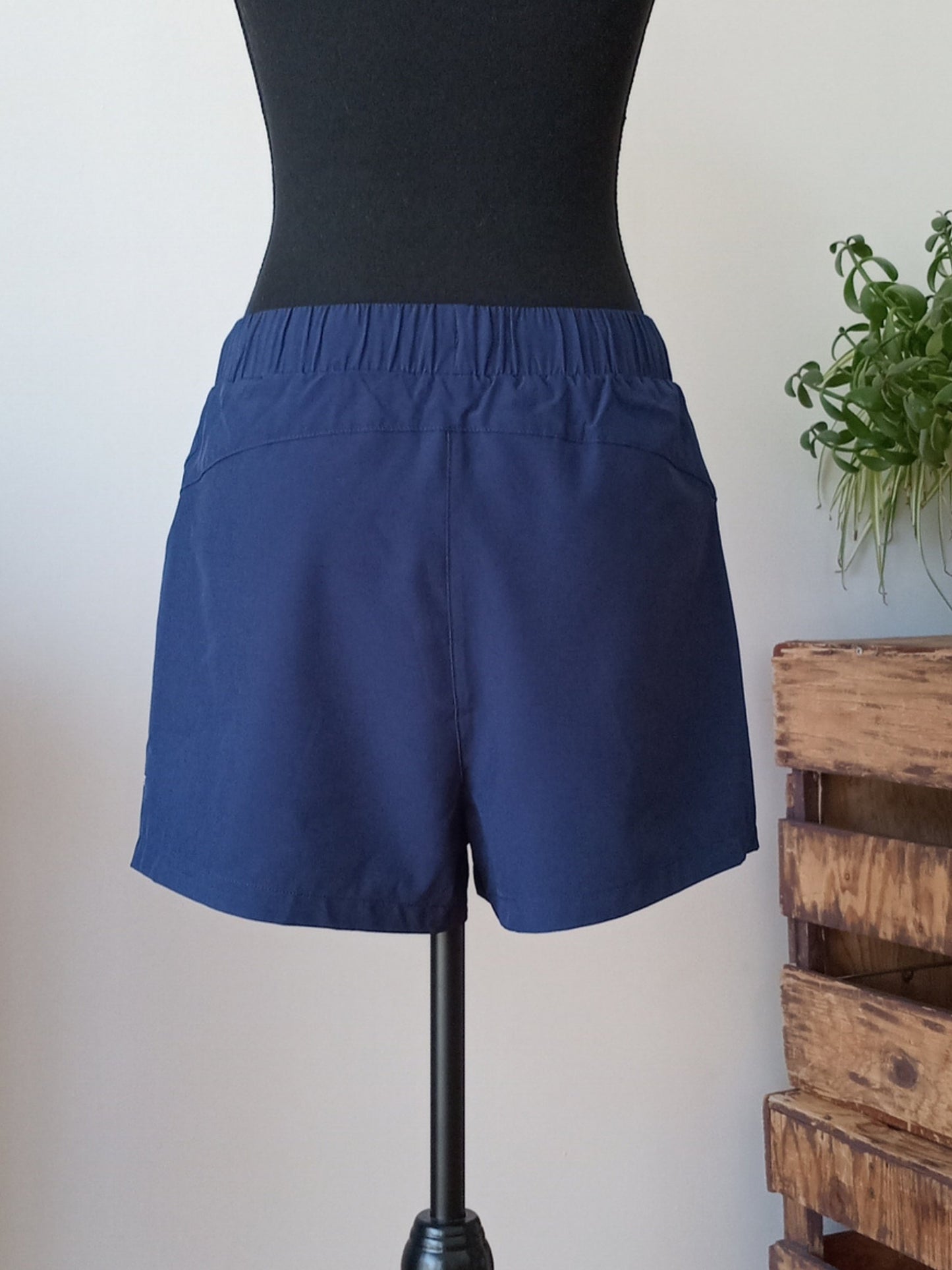 Short fluide bleu profond (P)