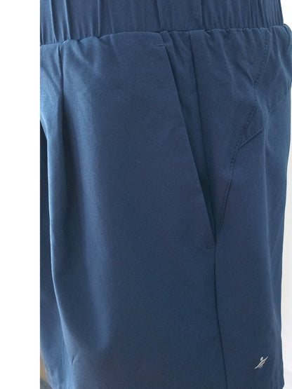 Short fluide bleu profond (P)