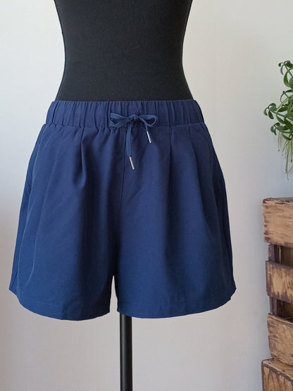 Short fluide bleu profond (P)