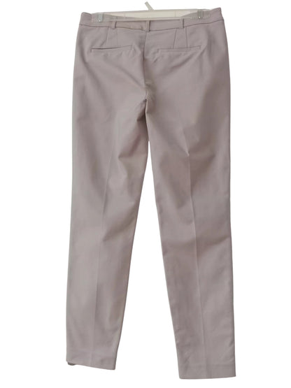 Pantalon gris pâle ajusté