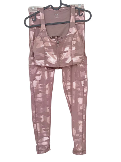 Ensemble d’entraînement métallisé camouflage (S)
