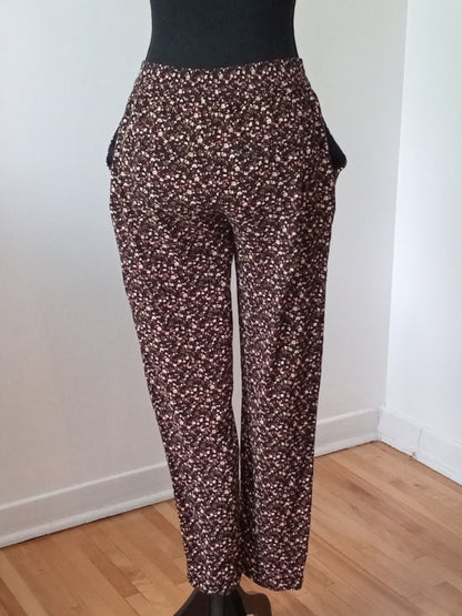 Pantalon fleuri léger (P)