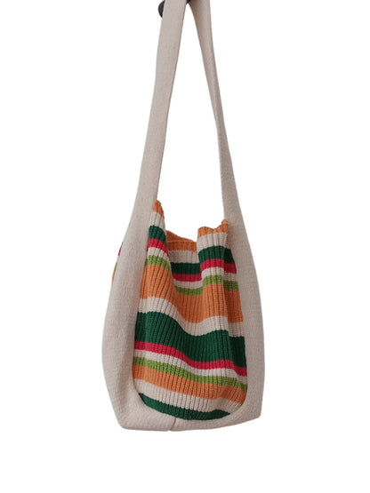 Sac à main multicolore