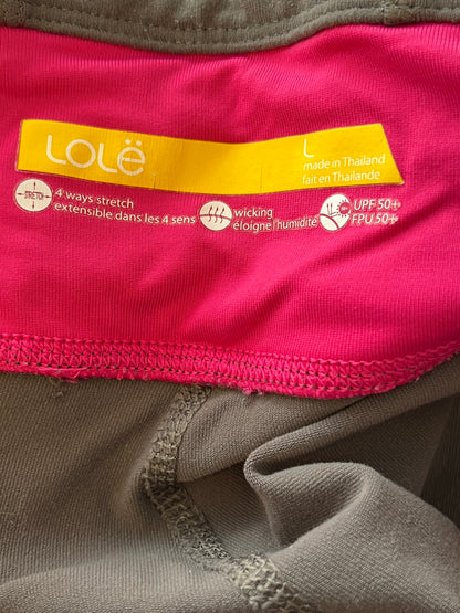 Leggings Lolë - Étiquette de marque et de taille