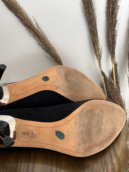 Talons Sam Edelman - Vue du dessous sur fond blanc