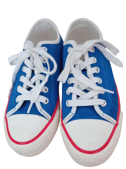 Espadrilles bleu blanc rouge