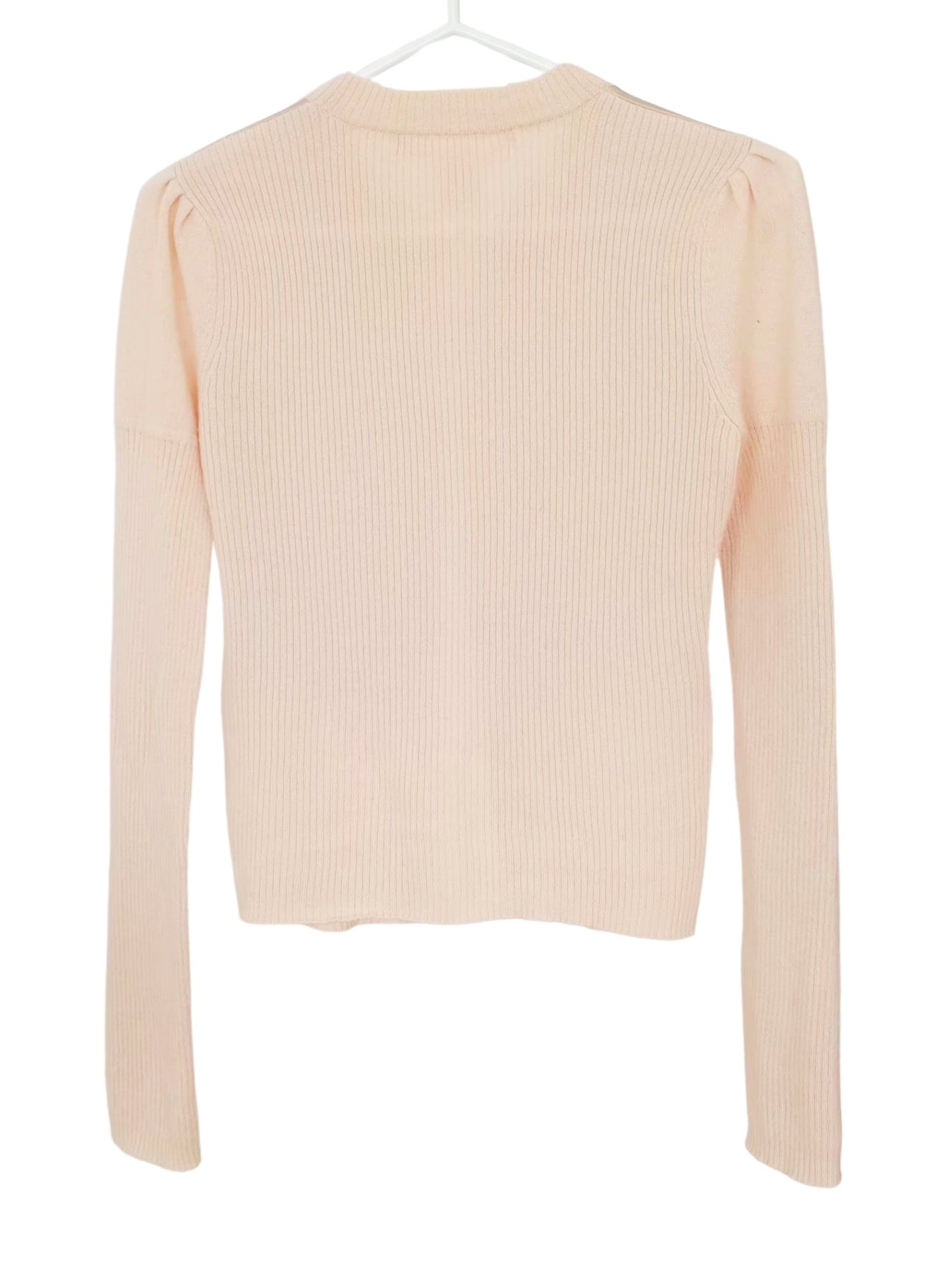 Cardigan vieux rose (P)