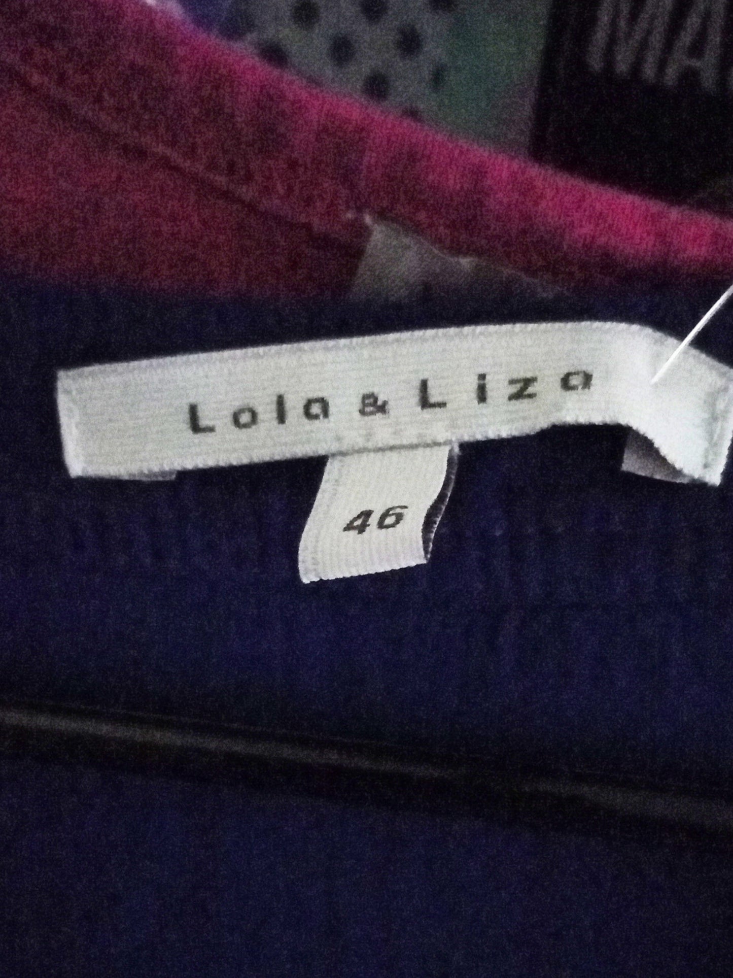 Blouse fluide bleu cobalt (G)