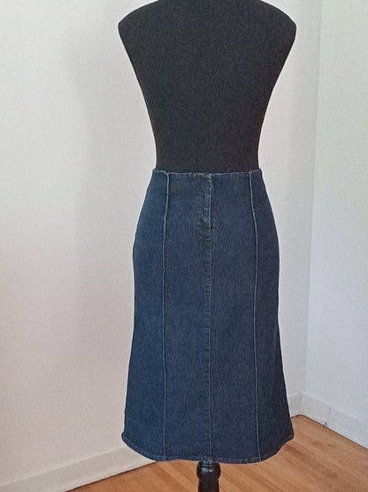 Jupe en denim coupe sirène (9-10)