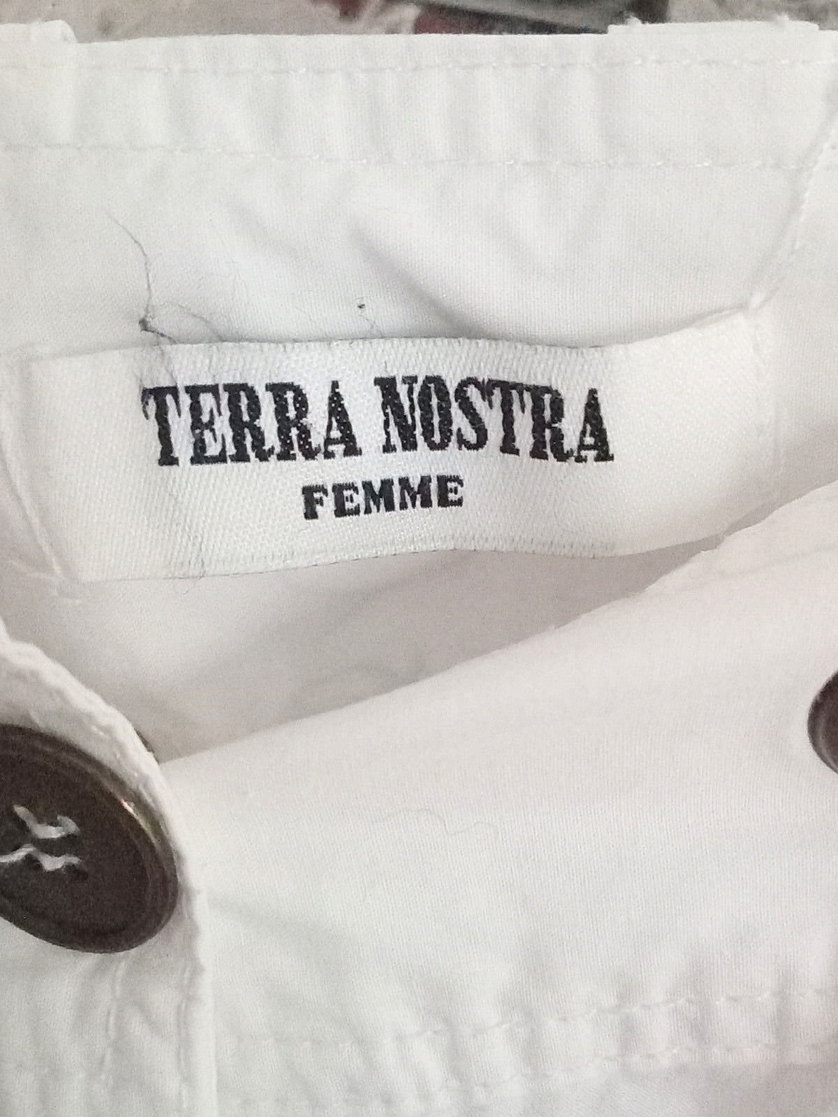 Pantalon capri blanc en coton (8)