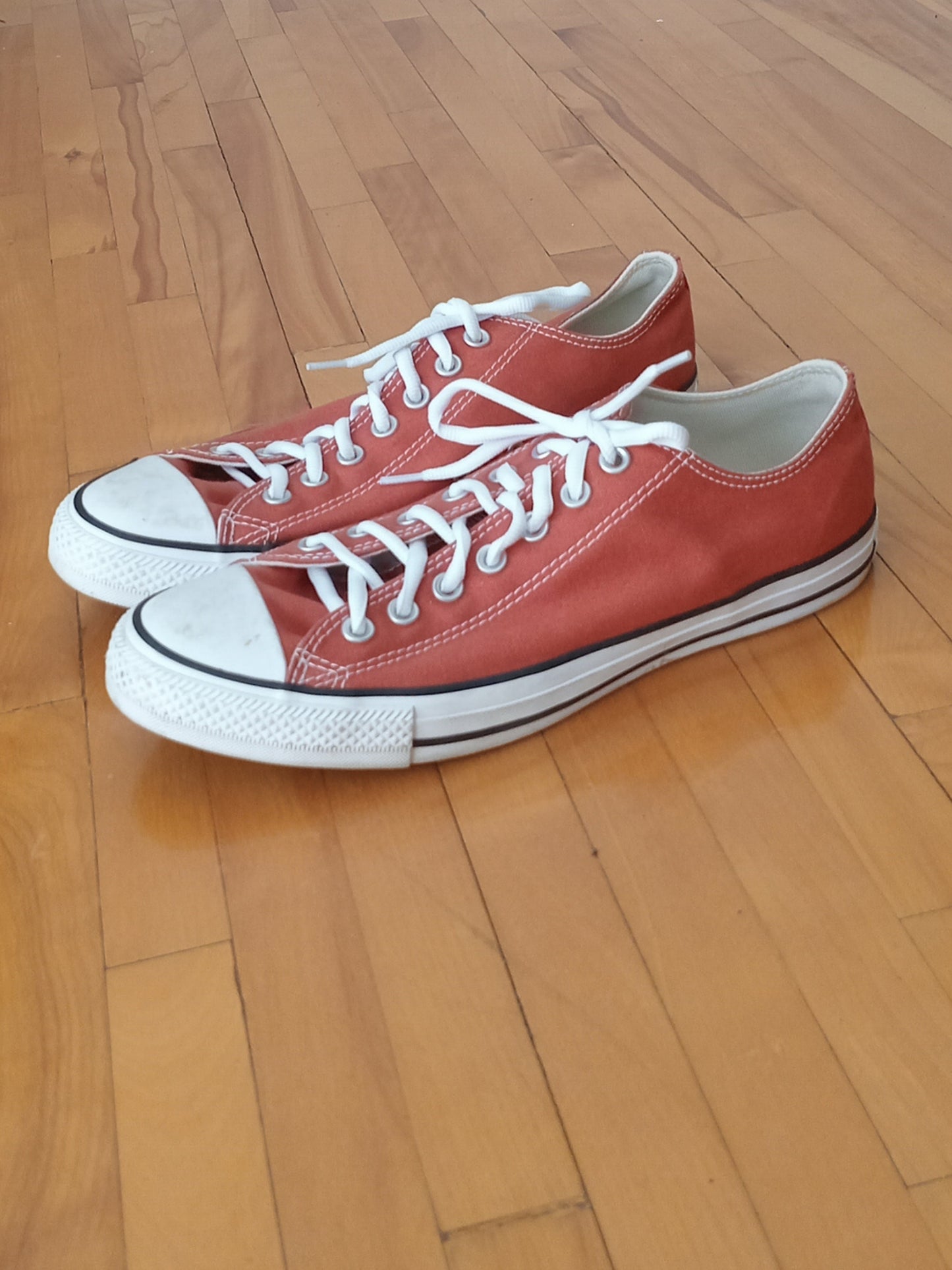 Espadrilles rouges Converse All Star (9,5)