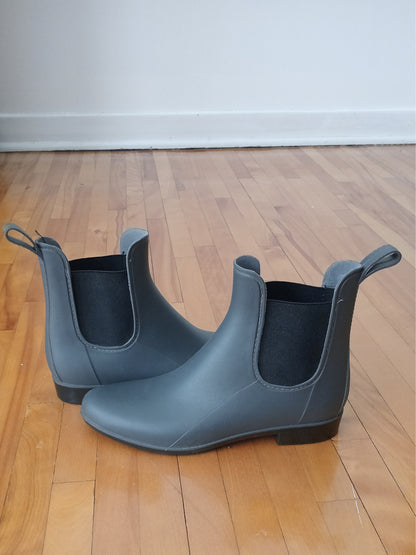 Bottes de pluie Chelsea grises (6)