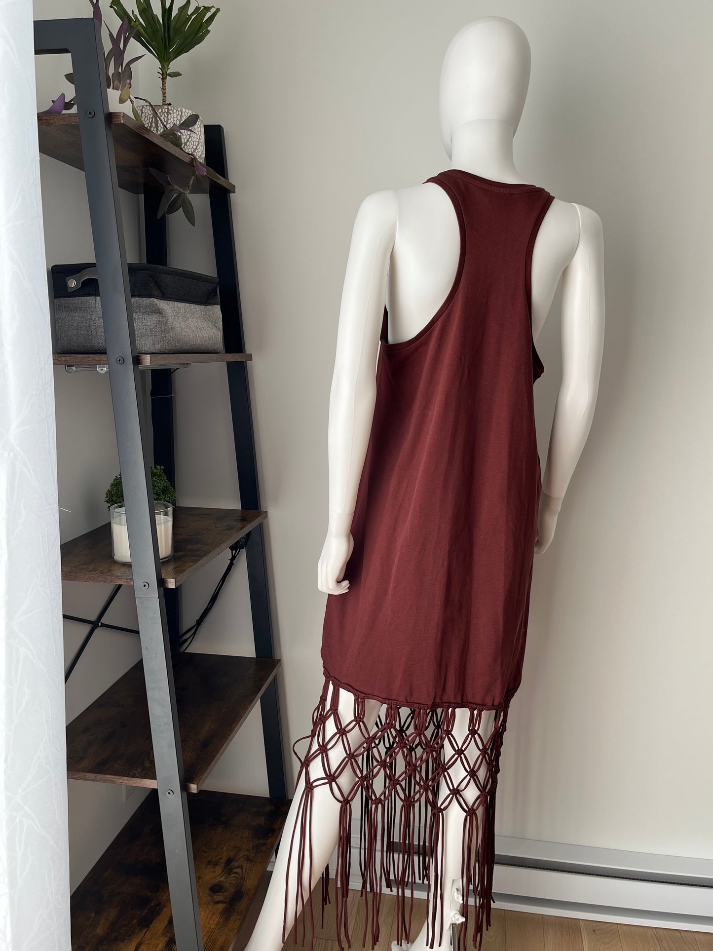 Robe Zara - Vue arrière sur mannequin