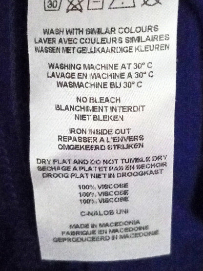 Blouse fluide bleu cobalt (G)