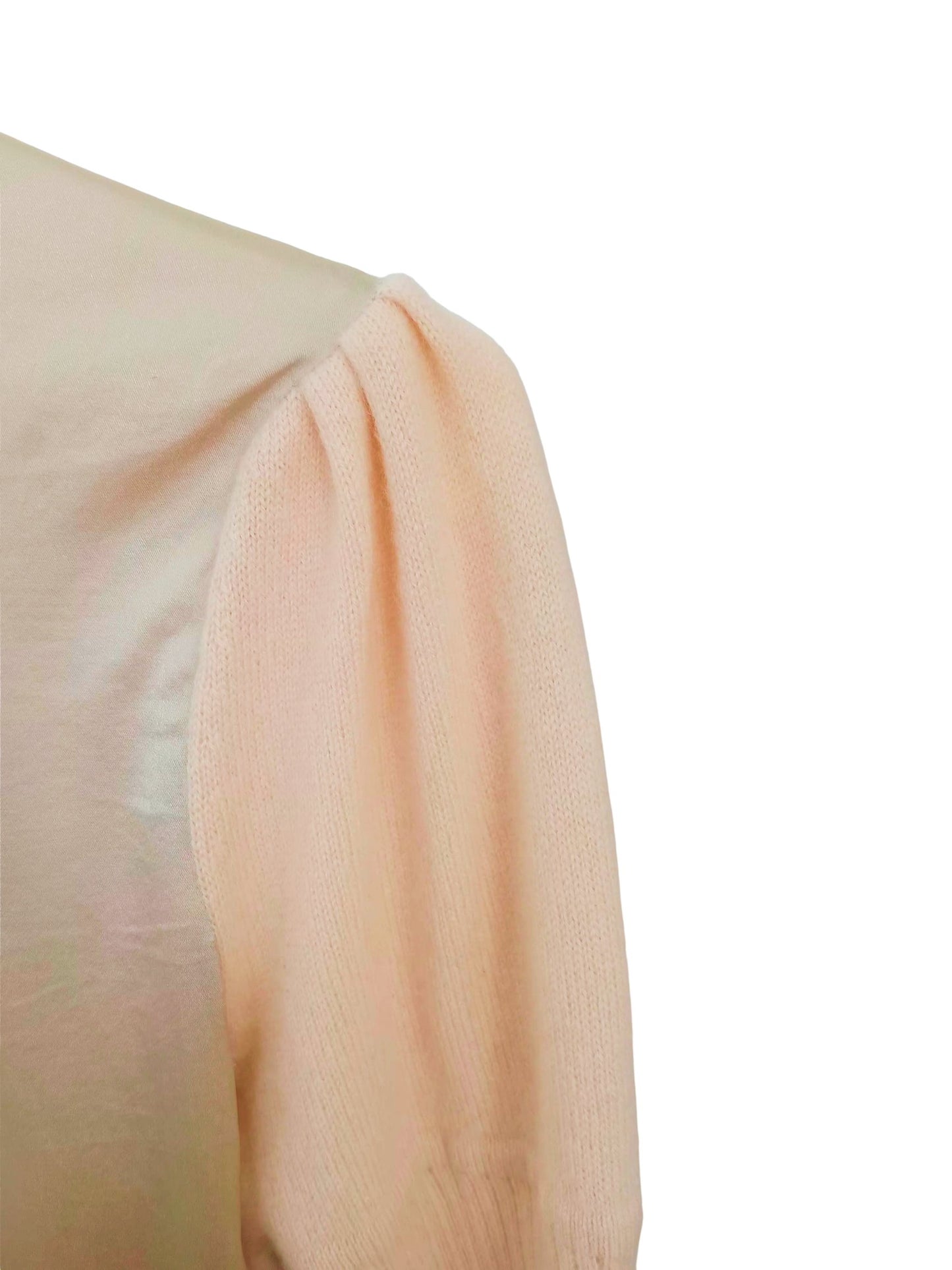 Cardigan vieux rose (P)