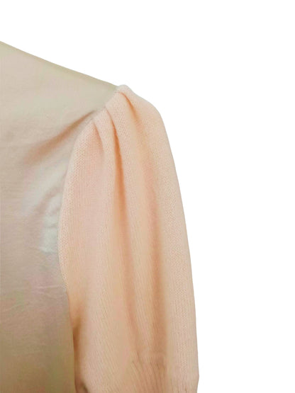Cardigan vieux rose (P)