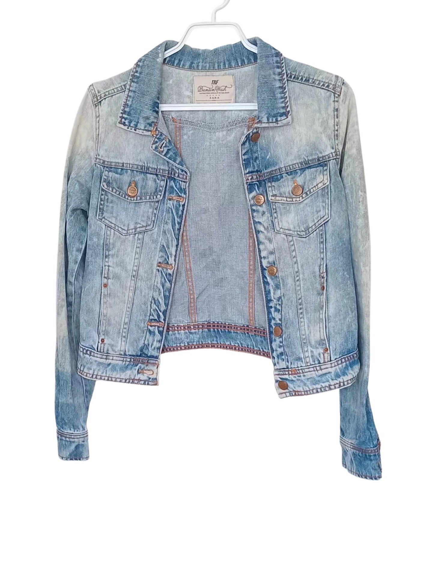 Veste en jeans classique (S)