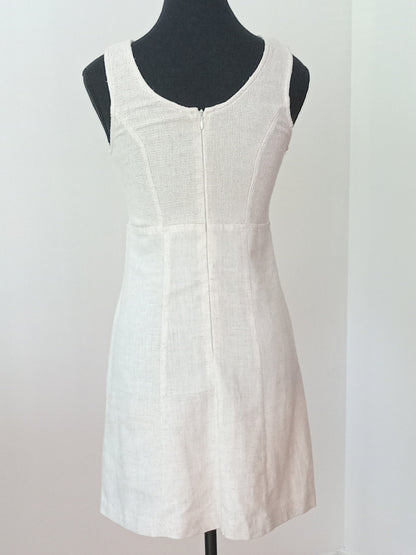Robe midi en lin (P)