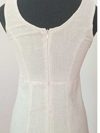 Robe midi en lin (P)