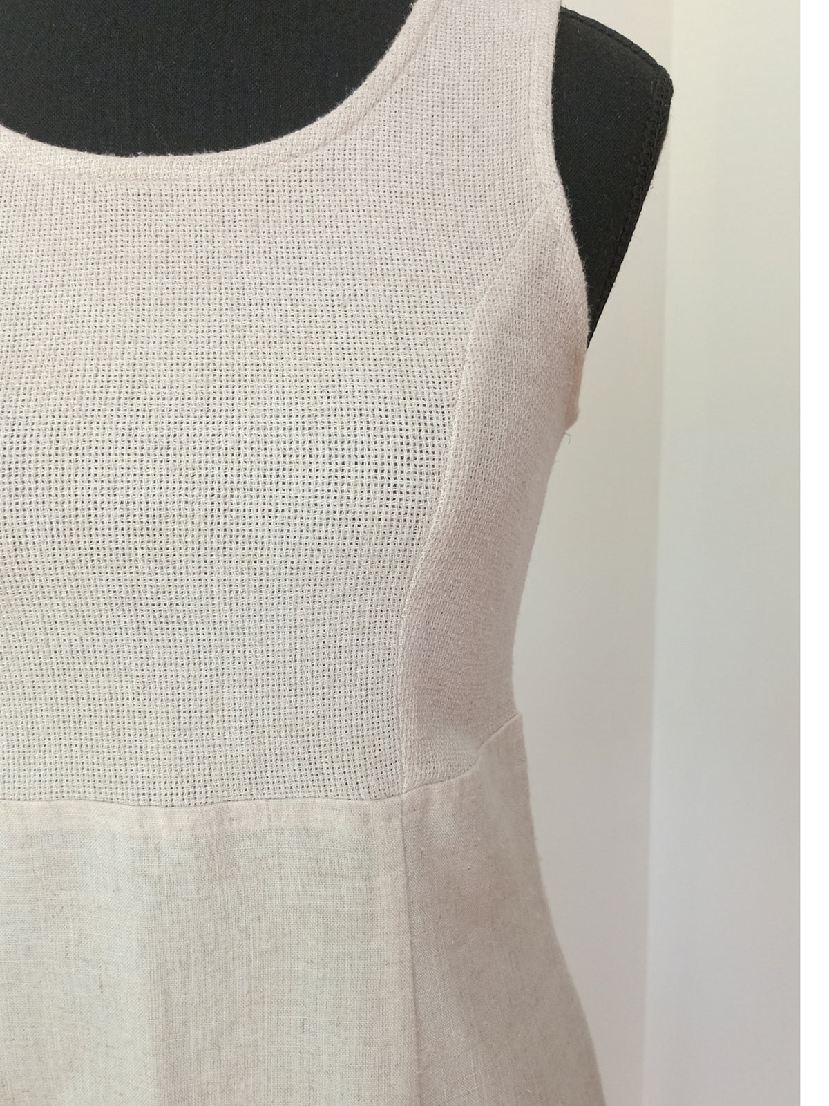 Robe midi en lin (P)