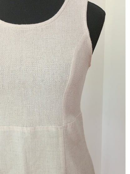 Robe midi en lin (P)