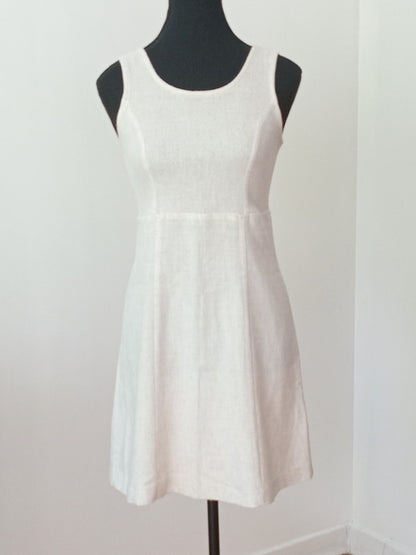 Robe midi en lin (P)