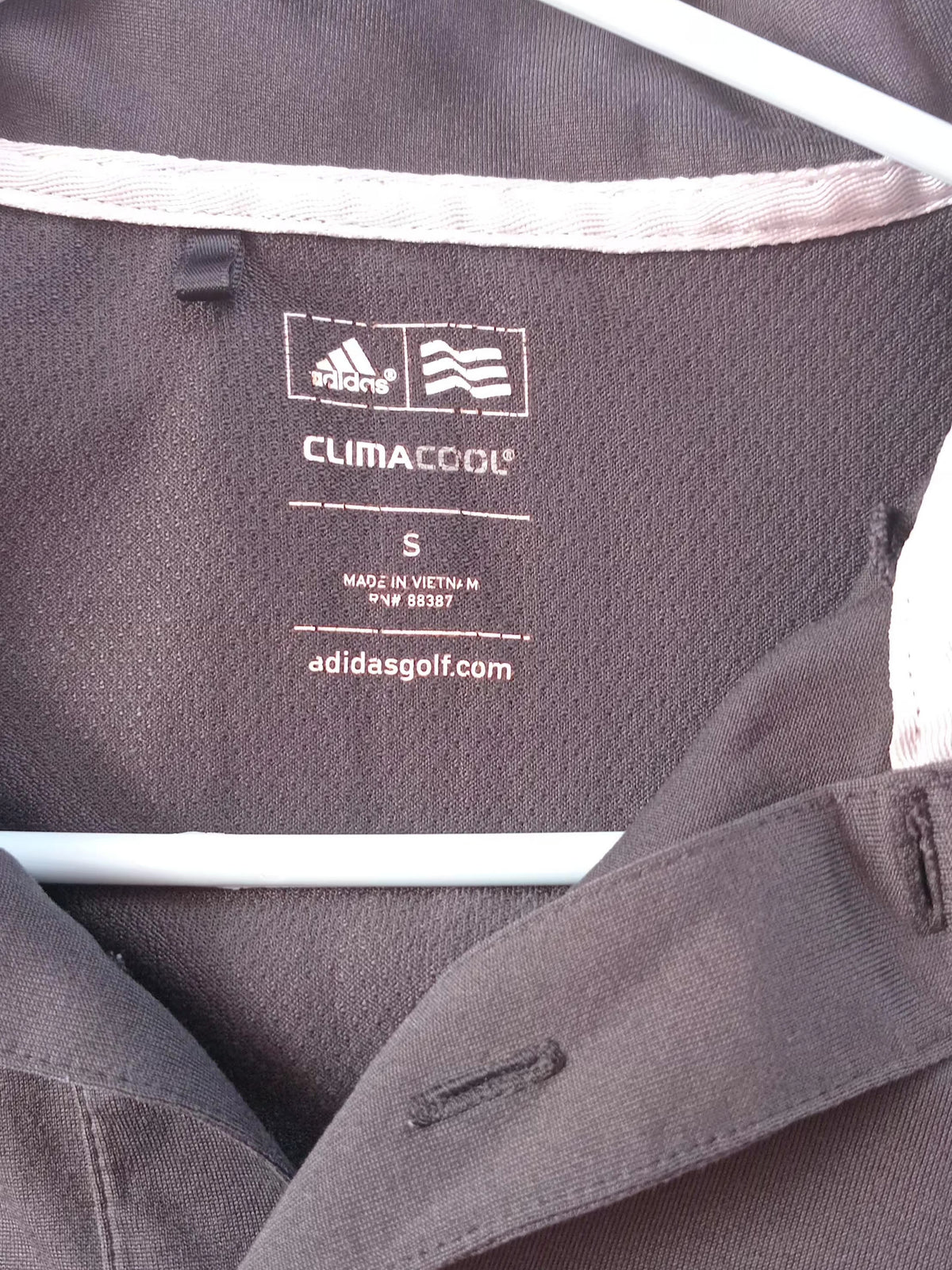 Polo de golf gris charbon ClimaCool (P)