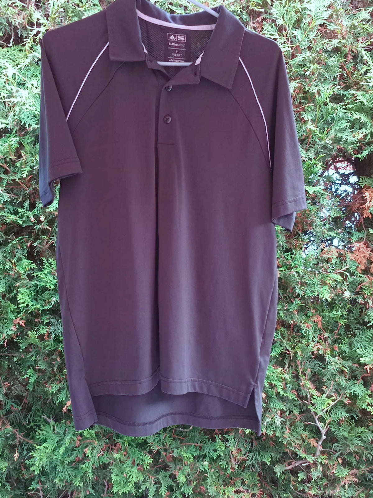 Polo de golf gris charbon ClimaCool (P)