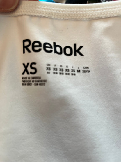 Chandail Reebok - Étiquette de taille et de marque