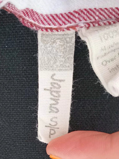 Robe tunique rayée en coton (S)