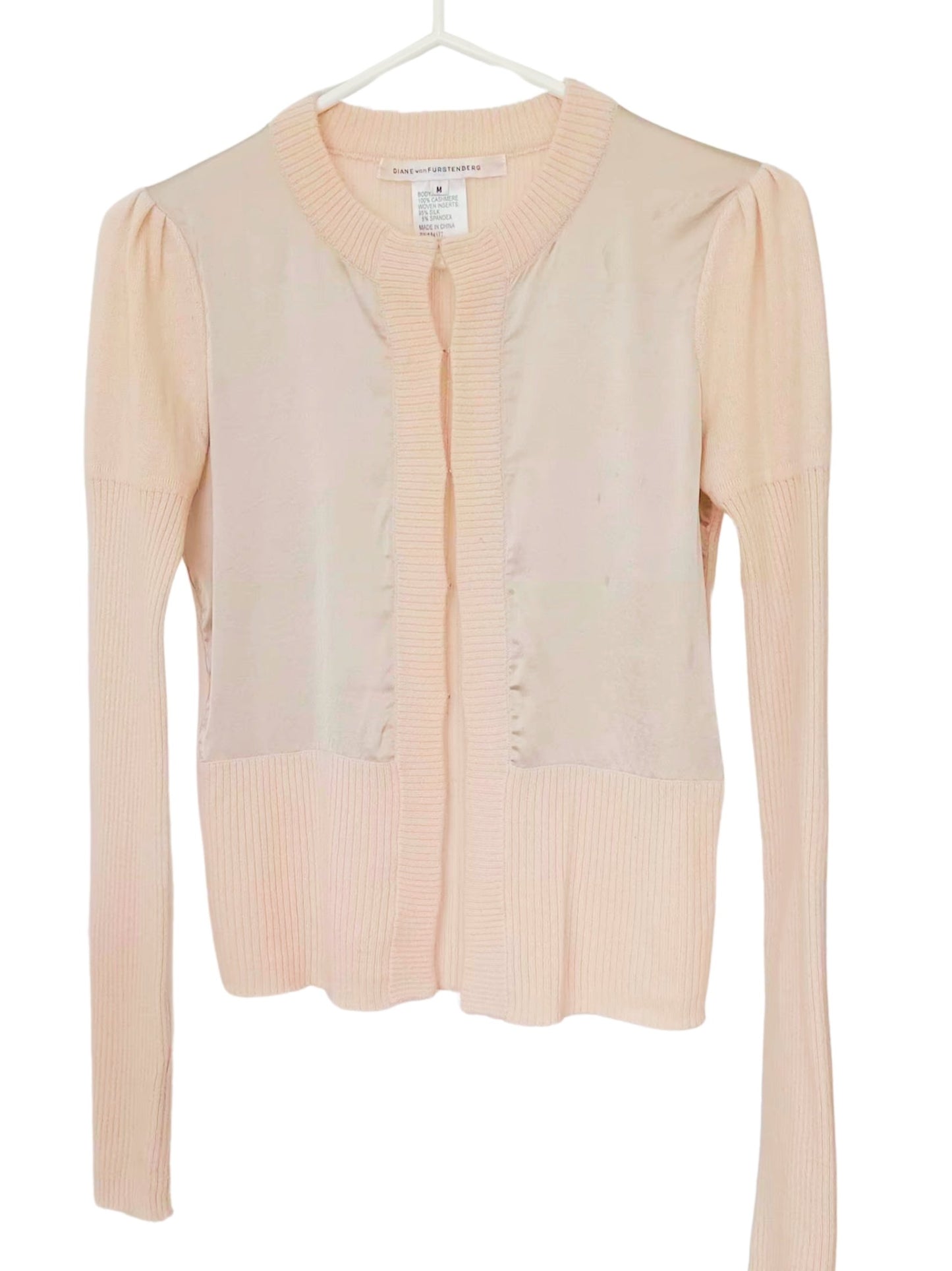 Cardigan vieux rose (P)