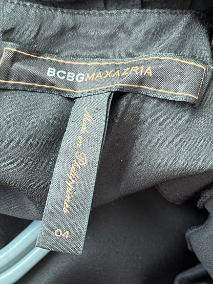Robe noir BCBG - Vue sur l'étiquette de marque