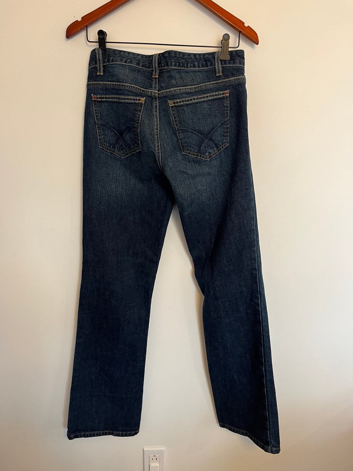 Jean bleu délavé rétro (6)